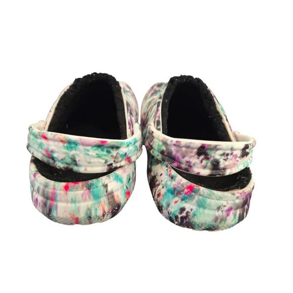 Crocs Tie Dye Slides Unisex Men 7 Women 9 Multicolor - Picture 6 of 7